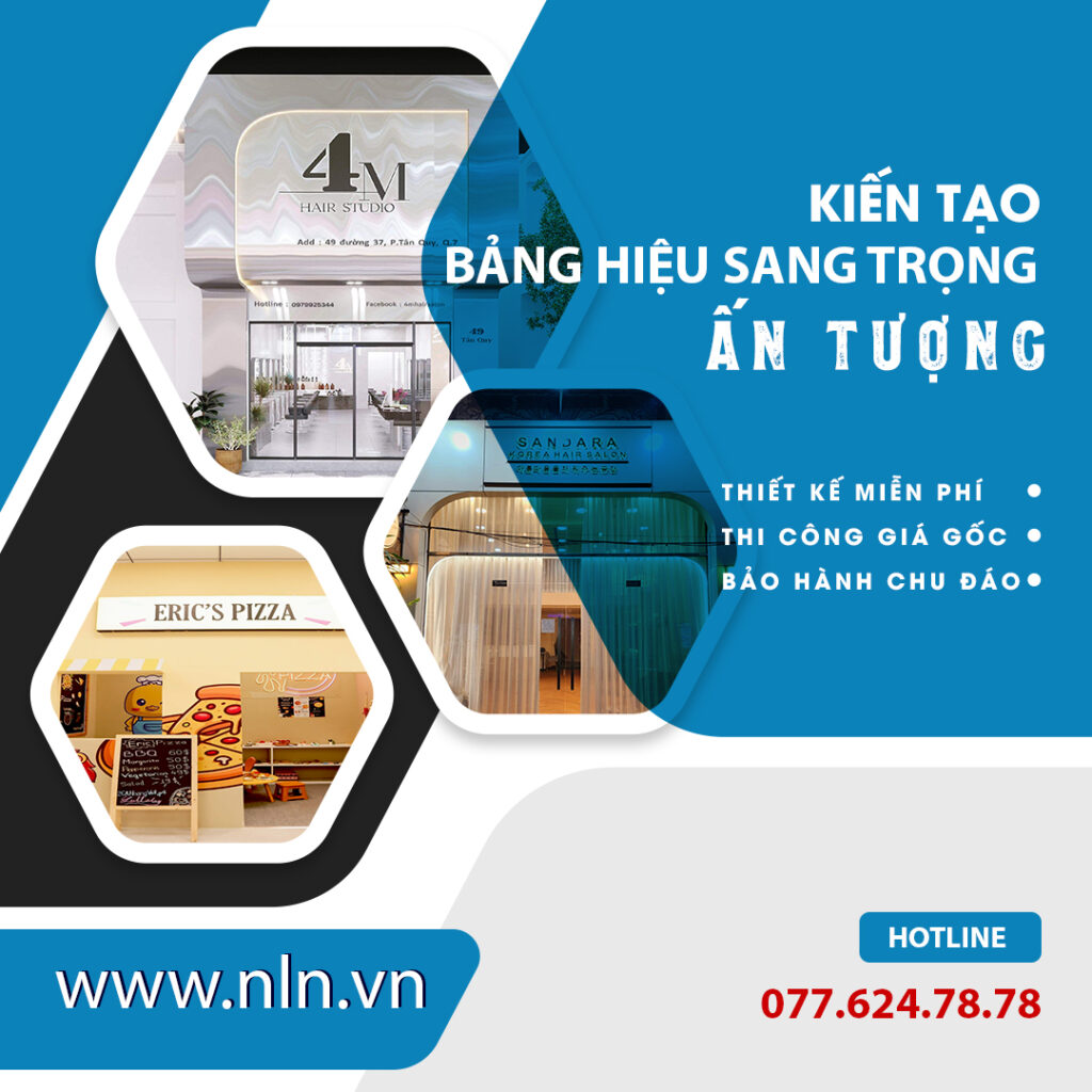 Baner bảng hiệu quảng cáo