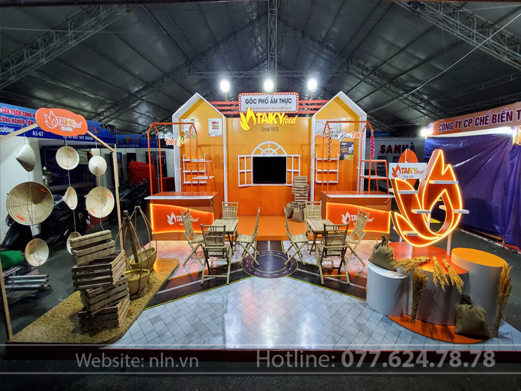 Thi công Booth Taiky Food Event (6)