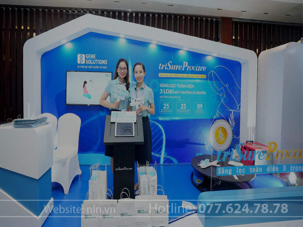 Thiết kế gian hàng Trisure