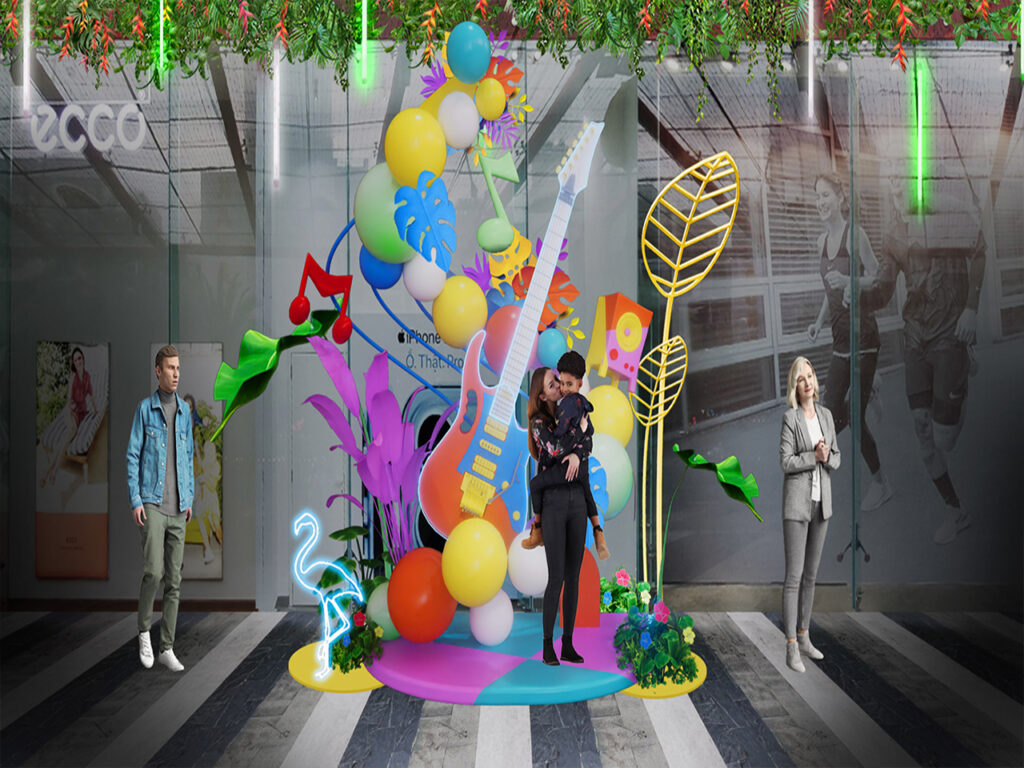 thiết kế booth triễn lãm Summer vạn hạnh mall (7)