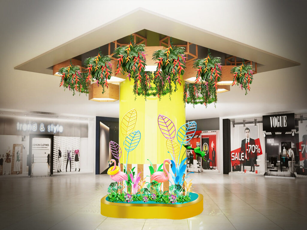 thiết kế booth triễn lãm Summer vạn hạnh mall (5)