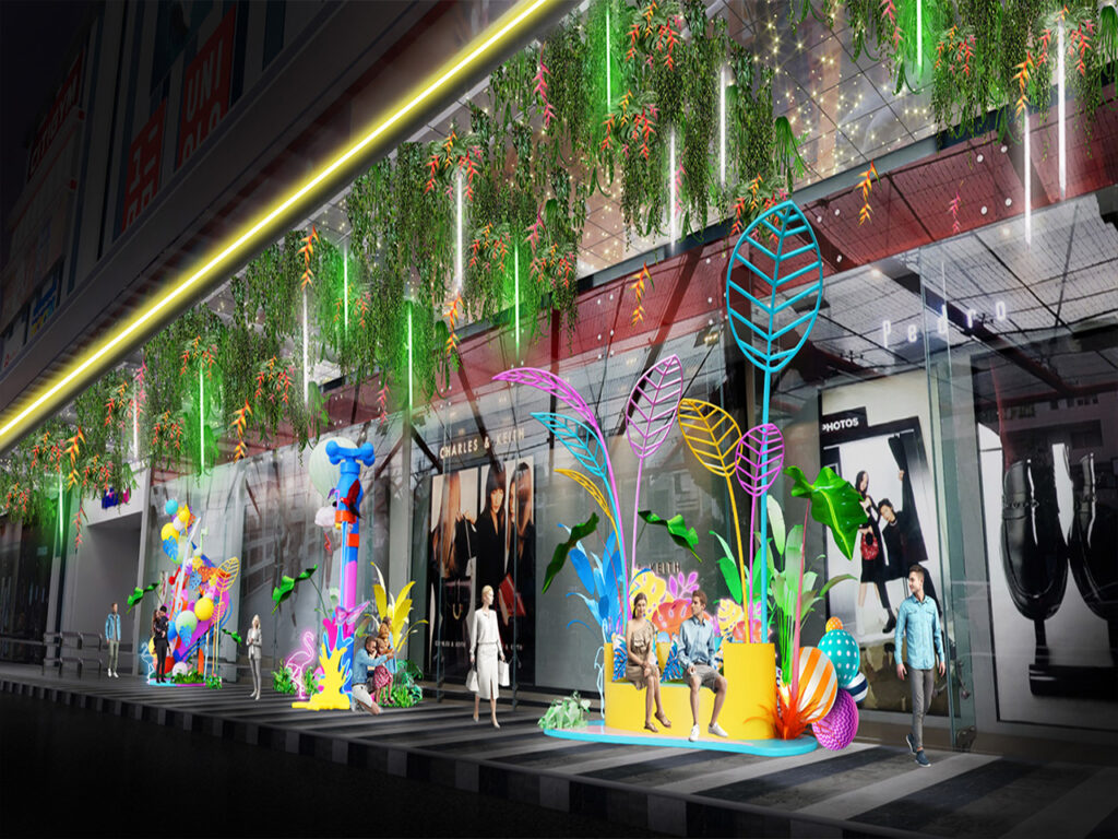 thiết kế booth triễn lãm Summer vạn hạnh mall (7)