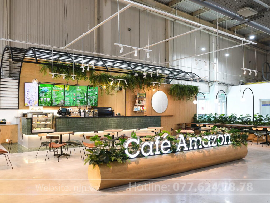 Thiết kế Café Amazon