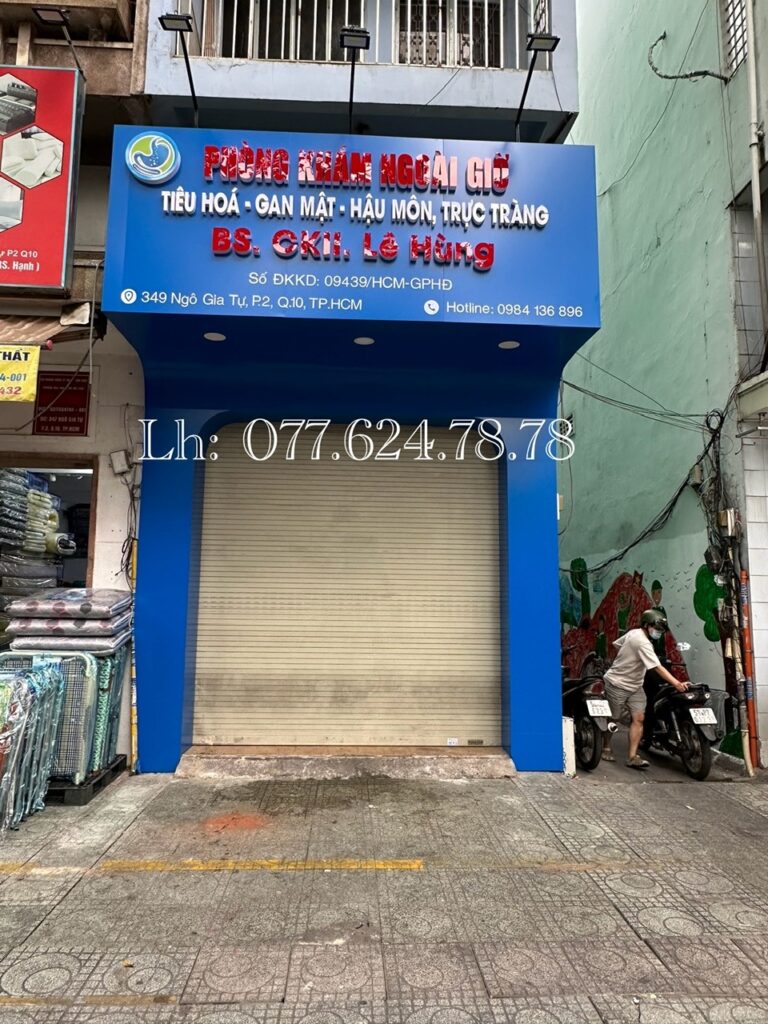 Thi công bảng hiệu phòng khám